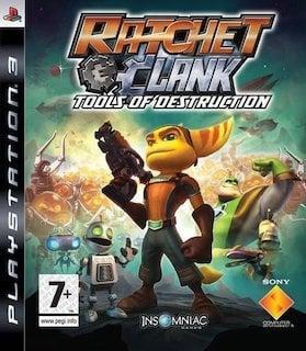 Ratchet & Clank Tools of Destruction (PS3 Games), Spelcomputers en Games, Games | Sony PlayStation 3, Zo goed als nieuw, Ophalen of Verzenden