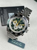 Cadola - Ahrens Chronograph Date Dual time - RACING GREEN -, Nieuw