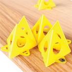 Benson Schilderpiramides - Set van 10 - Geel - Herbruikba..., Doe-het-zelf en Verbouw, Schildersmaterialen, Ophalen of Verzenden