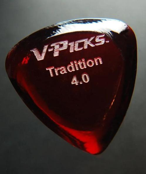 V-Picks - Tradition - plectrum - 4.00 mm, Muziek en Instrumenten, Instrumenten | Toebehoren, Ophalen of Verzenden