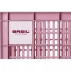 Basil Kleine roze fietskrat - 17,5L - duurzaam en veelzij..., Fietsen en Brommers, Fietsaccessoires | Fietsmanden, Ophalen of Verzenden