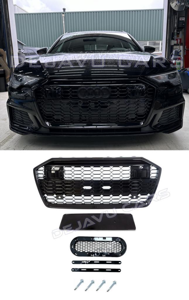 RS6 Look Front Grill voor Audi A6 C8 / S line, Auto diversen, Tuning en Styling, Ophalen of Verzenden