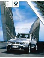 2008 BMW X3 BROCHURE NEDERLANDS, Nieuw, BMW, Author