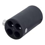 WENTEX® 4-weg vervangende Connector Ø35,0 mm - zwart, Muziek en Instrumenten, Licht en Laser, Verzenden, Nieuw