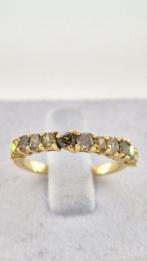 Ring - 14 karaat Geel goud - 1.04ct. tw. Gemengde kleuren, Sieraden, Tassen en Uiterlijk, Ringen, Nieuw