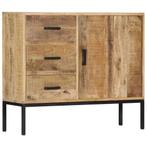 vidaXL Dressoir 88x30x71 cm massief mangohout, Huis en Inrichting, Kasten | Dressoirs, Verzenden, Nieuw, 50 tot 100 cm, 25 tot 50 cm