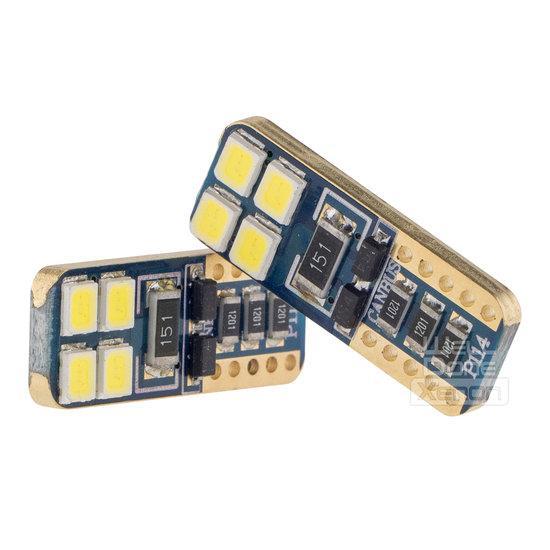 T10 W5W Gold 8 SMD led, Auto-onderdelen, Verlichting, Nieuw, Ophalen of Verzenden