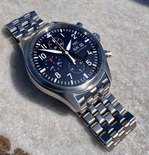 IWC - Pilot Chronograph - IW371701 - Heren - 2017, Sieraden, Tassen en Uiterlijk, Horloges | Antiek