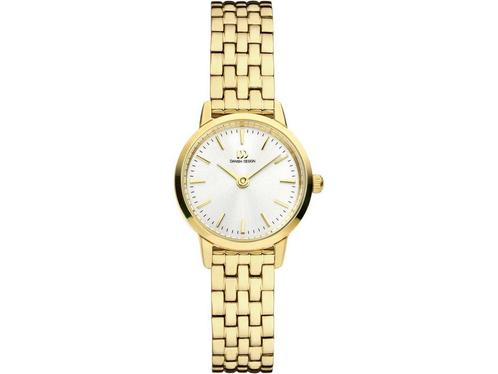 Danish Design horloge Akilia Mini Link Gold IV91Q1268 - Gold, Huis en Inrichting, Woonaccessoires | Overige, Zo goed als nieuw