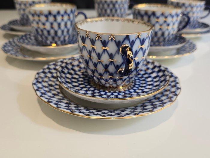 Lomonosov Imperial Porcelain Factory - Koffieservies voor 6, Antiek en Kunst, Antiek | Meubels | Tafels