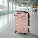 Kofferset Mila 4-delig met bagageweger en bagagelabels - ros, Verzenden, Nieuw
