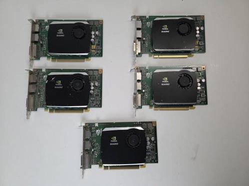 Veiling - 5x NVIDIA Quadro FX 580 Videokaart, Computers en Software, Videokaarten