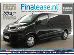 Citroën Jumpy 2.0 BlueHDI L3H1 DC 6 Pers 2xSchuifdeur €374pm, Citroën, Zwart, Nieuw, Lease