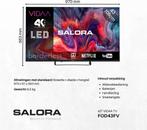 Salora FOD43FV - 43 Inch - Smart TV - Full HD - 2023 - VIDAA, Verzenden, Nieuw