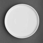 Whiteware platte ronden borden | 15 cm | 6 stuks, Verzenden