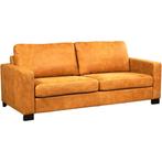 Leren bank Energy - 3 zits - Kenia Cognac (cognac) - Poten, Huis en Inrichting, Banken | Bankstellen, Nieuw, Ophalen of Verzenden