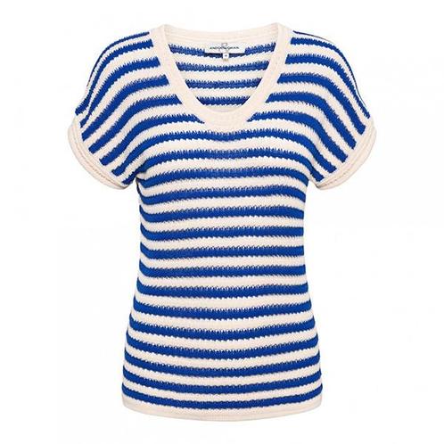 -30% &Co Woman  &Co Woman &co women top bonita cobalt  maat, Kleding | Dames, Tops, Nieuw, Verzenden