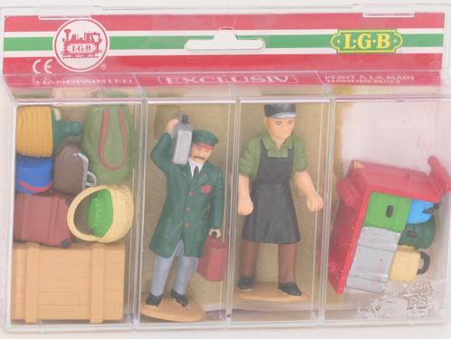 LGB 5229 Gepäckträger mit Gepäck, Sammler Stuck ,New in b, Hobby en Vrije tijd, Modelbouw | Figuren en Diorama's, Nieuw, Ophalen of Verzenden