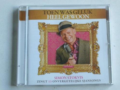 Simon Stokvis - Toen was Geluk heel Gewoon, Cd's en Dvd's, Cd's | Nederlandstalig, Verzenden