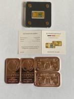 Duitsland. lingot 1/500 Once (.999) or + lingot cuivre