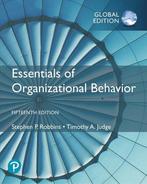 9781292406664 Essentials of Organizational Behaviour, Glo..., Verzenden, Zo goed als nieuw, Stephen Robbins