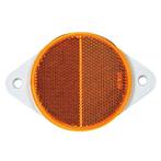 Amber reflector | 78 x 5,5mm | schroefmontage, Auto diversen, Verzenden, Nieuw