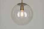 Rietveld Hanglampen - Goud, Brons, Transparant - Glas, Brons, Huis en Inrichting, Lampen | Hanglampen, Verzenden, Nieuw