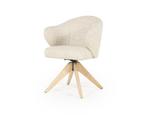 Eetkamerstoel Connor naturel - Beige | Eleonora, Huis en Inrichting, Ophalen of Verzenden, Nieuw