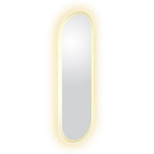 Spiegel Clou Look At Me Met LED Verlichting Ovaal 90x28 cm, Doe-het-zelf en Verbouw, Sanitair, Bad, Nieuw, Ophalen of Verzenden