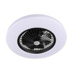 Eurom plafond ventilator LRC - zwart - ingebouwde lamp, Verzenden, Nieuw