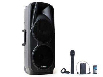 Ibiza Sound PORT225VHF-BT mobiele luidspreker box 2x 12