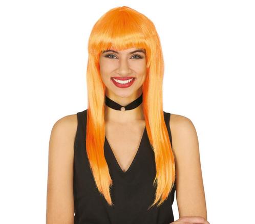 Oranje Pruik Pony, Hobby en Vrije tijd, Feestartikelen, Nieuw, Verzenden