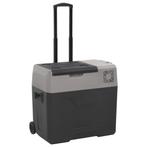 vidaXL Koelbox met wielen en handvat 40 L polypropeen zwart, Witgoed en Apparatuur, Verzenden, Nieuw