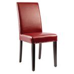 Stoelen - Kunstleer - Rood - 2 stuks - GH443, Verzenden