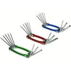 Hofftech Vouwbare inbus- en Torxsleutelset - 3-delig - Kl..., Doe-het-zelf en Verbouw, Gereedschap | Handgereedschap, Ophalen of Verzenden