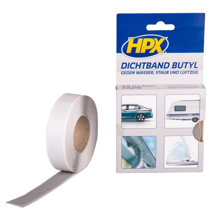 Hpx Hpx butyl sealing tape dichtband 20 mm x 3 meter, grijs, Doe-het-zelf en Verbouw, Overige Doe-het-zelf en Verbouw, Nieuw, Verzenden
