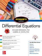 9781264258826 Schaums Outline of Differential Equations,..., Boeken, Verzenden, Nieuw, Richard Bronson