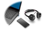 Plantronics Voyager Focus UC B825 Bluetooth Headset, Plantronics, Refurbished, On-ear, Ophalen of Verzenden
