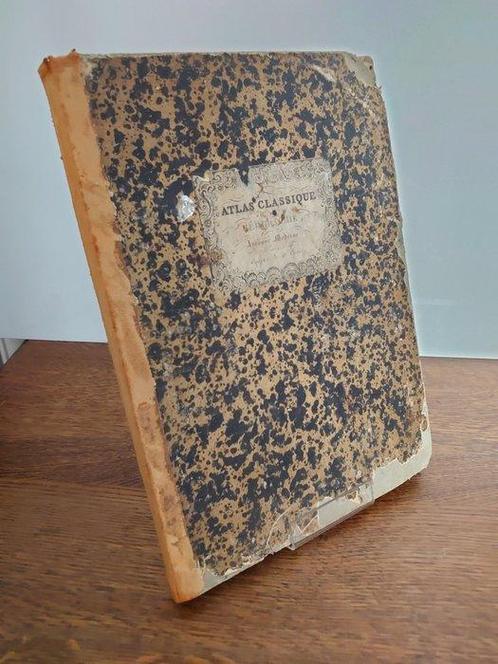 Monin. - Atlas classique de la Géographie - 1846, Antiek en Kunst, Antiek | Boeken en Bijbels