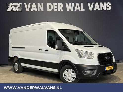 Ford Transit 2.0 TDCI 131pk L3H2 Euro6 Airco | Camera | Navi, Auto's, Ford, Wit, Financial lease, Lease, Transit, Ophalen of Verzenden