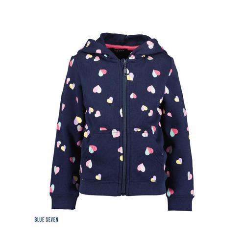 Sweat vest - hartjes - maten: 104, 110, 116, 122, 128, 92 -, Kinderen en Baby's, Kinderkleding | Overige, Nieuw, Verzenden