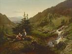 Joseph Gérard Adrien van Luppen (1834-1891) - Landscape, Antiek en Kunst