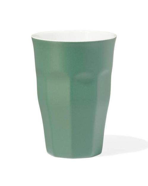 HEMA Mok 330ml Mirabeau aardewerk donkergroen, Hobby en Vrije tijd, Theezakjes, Verzenden