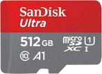 SanDisk | MicroSDXC | 512 GB | UHS-I | A1, Audio, Tv en Foto, Fotografie | Geheugenkaarten, Nieuw, Verzenden