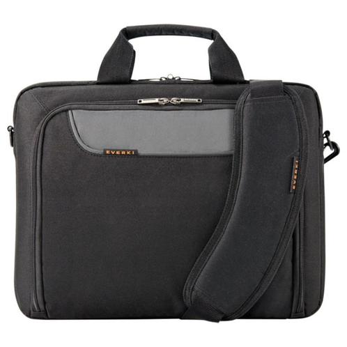 EVERKI Advance Laptop schoudertas - Tot 14,1 inch - Zwart, Computers en Software, Laptoptassen, Nieuw, Ophalen of Verzenden