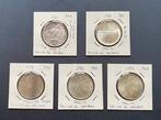 Vaticaan. Lotto di 5 Monete da 500 Lire in Argento
