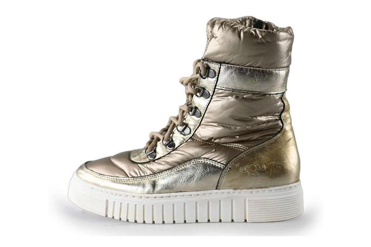AQA veterboots in maat 39 Goud | 10% korting, Kleding | Dames, Schoenen, Overige kleuren, Zo goed als nieuw, Overige typen, Verzenden