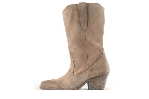 Bronx Cowboy laarzen in maat 36 Beige | 10% extra korting, Kleding | Dames, Schoenen, Beige, Zo goed als nieuw, Verzenden