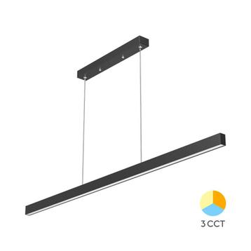 Hanglamp LED balk 30 Watt Zwart CCT beschikbaar voor biedingen