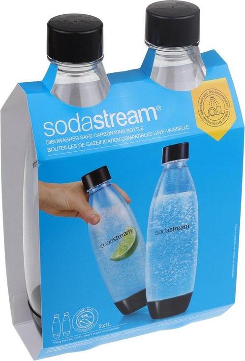SodaStream Fuse Kunststof flessen 1 liter duo pak, Witgoed en Apparatuur, Broodroosters, Verzenden